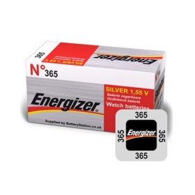 Сребърна батерия за часовник Energizer размер 365 366 SR1116W 1.55V